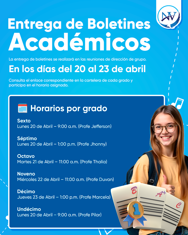 ENTREGA DE BOLETINES